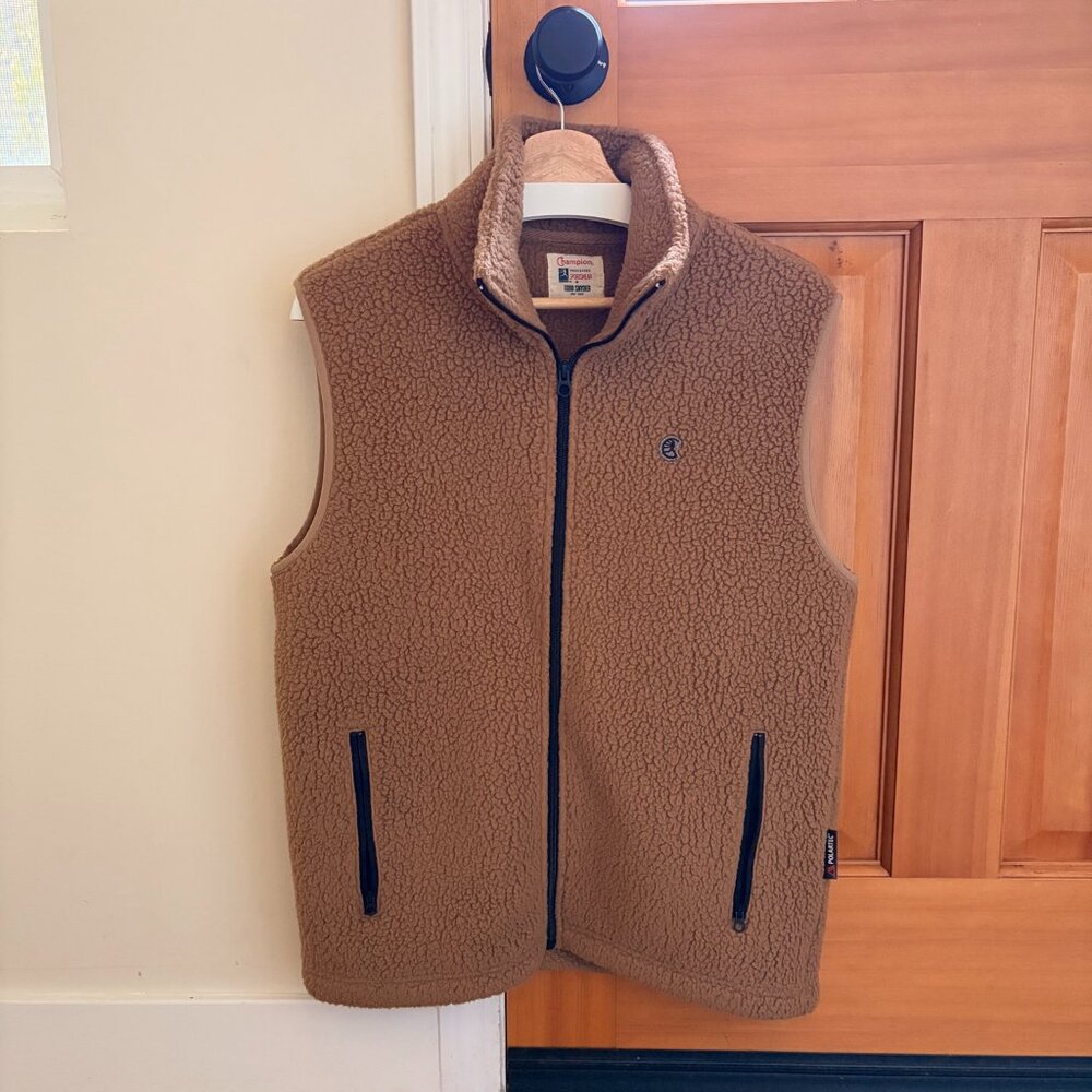 Todd Snyder x Champion, Polartec Sherpa Fleece Vest — Med